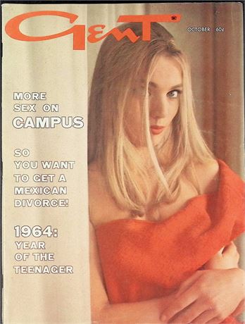 Gent Magazine ft. Sally Parker Oct 1964 120425AKP-32