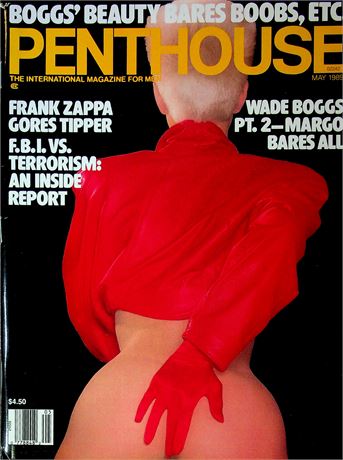 Penthouse Magazine Ft. Frank Zappa & Wade Boggs Pt.2 May 1989 052725RP
