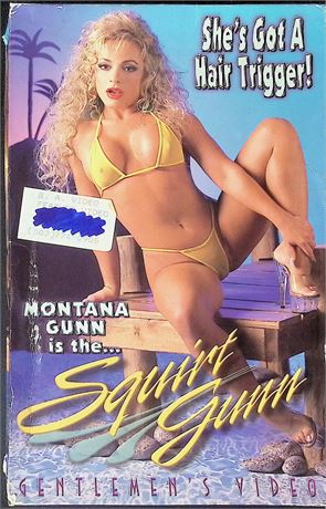 Squirt Gun ft. Montana Gunn, Herschel Savage Adult VHS Gentlemen's Video 102825AKVHS