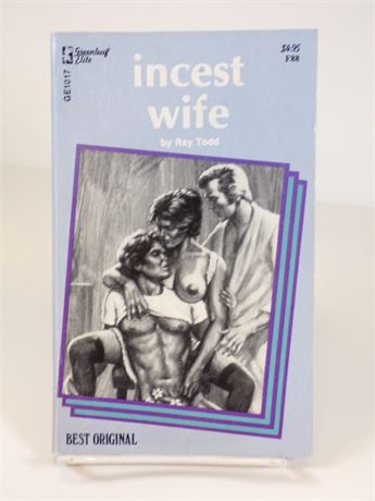 Incest Wife by Ray Todd, Paperback Book 1970's Greenleaf Elite GE1017 102025WP-81