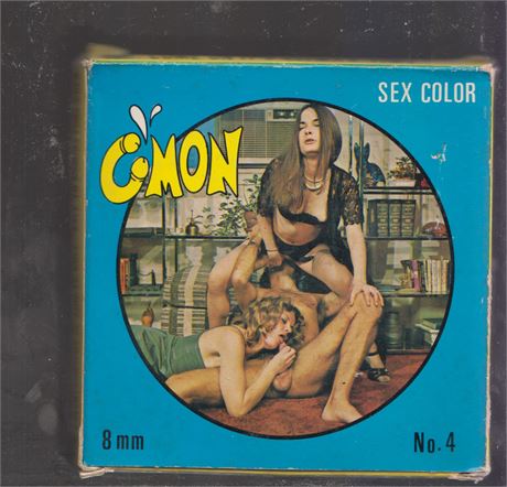 C'Mon #4 A Game of Love Susan McBain Tina Russell Regular 8mm Film Reel Vintage 072225AVHS2