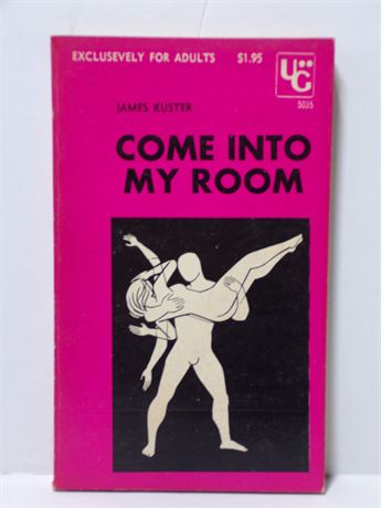 Come Into My Room by James Kustler, Paperback Novel 1969 Bell House UG-5035 061225WP2-18