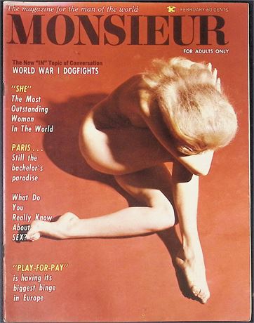 Monsieur Magazine ft. Chris, Lilo, Angelia Feb 1966 102125AKP-75