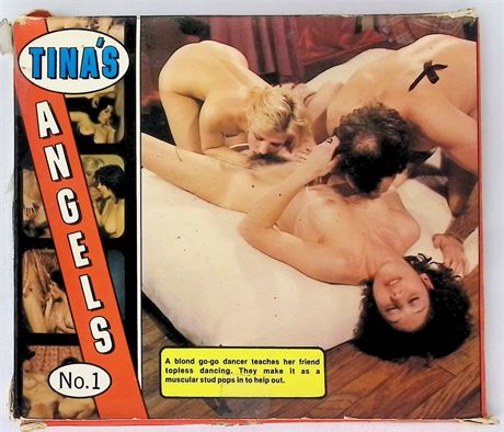 Tina's Angels #1 Go Get 'Um 8mm Film Reel Vintage 090525AKT