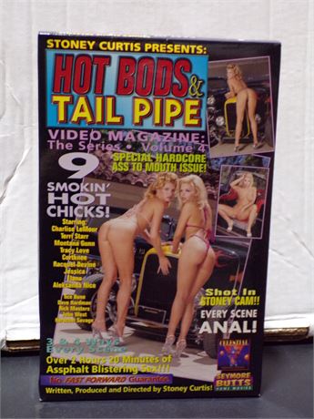 Hot Bods & Tail Pipe Video Magazine Vol 4 Charlise LeMour VHS Seymour Butts 062625WVHS2