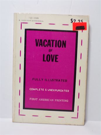 Vacation of Love, Paperback Book 1969 Collectors Publication 21295 052825WP