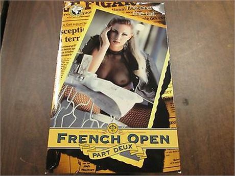 French Open Part Deux Paradise Visuals Melanie Moore NM Adult VHS 070325WVHS4-DLIST