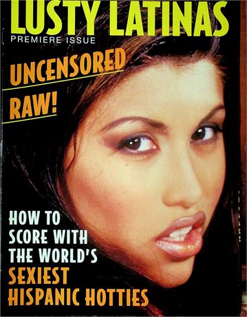 Lusty Latinas Supplemental Magazine Uncensored Raw Premiere Issue 101325RP-