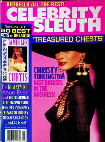 Celebrity Sleuth Magazine Treasured Chests Ft. Christy Turlington Vol.10 No.8 052825RP