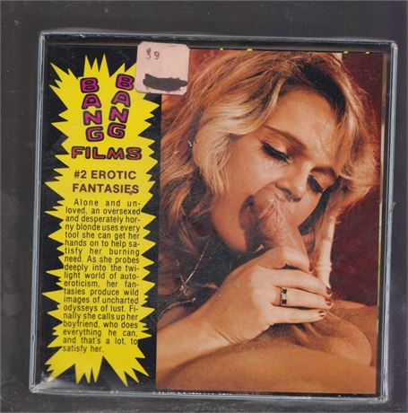 Bang Bang Films #2 Erotic Fantasies 8mm Film Reel Vintage 071825AVHS2