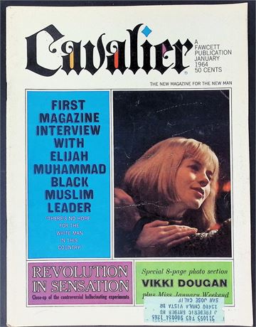 Cavalier Magazine ft. Vikki Dougan Jan 1964 120525AKP-6
