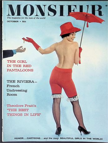 Monsieur Magazine ft. Miriam, Carmena Oct 1962 111125AKP-59