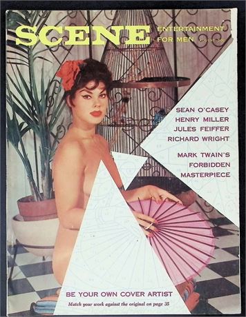 Scene Magazine ft. Jules Feiffer Aug 1961 102125AKP-24