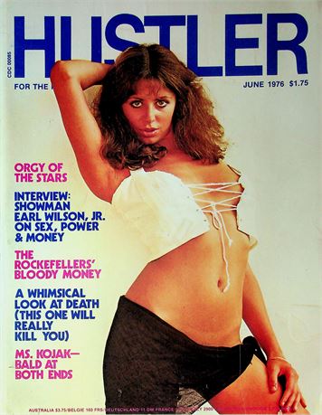 Hustler Magazine Earl Wilson Jr. & Orgy Of The Stars June 1976 052725RP