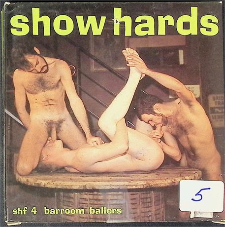 Show Hards #SHF-4 Barroom Ballers Gay Reg 8MM Color 121125AKVHS-13