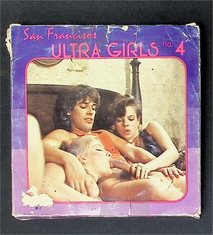San Franciso's Ultra Girls #4 Connie Peterson Regular 8mm Adult Film Reel Vintage 080425AVHS