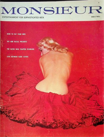 Monsieur Magazine How To Eat Your Beer December 1960 061425RP