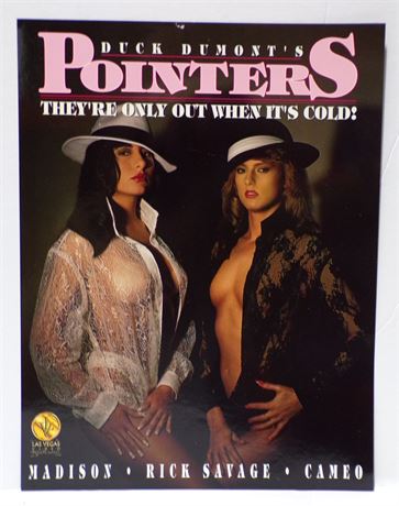 Madison & Cameo in Pointers, Las Vegas Video 1990 Slick Ad Sheet ASO1-110