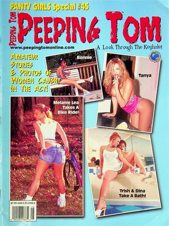 Panty Girls Special No.45 Peeping Tom Magazine Ft. Melanie Lea 2000 073125RP-