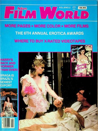 Adam Film World Magazine 6th Annual Erotica Awards Vol.9 No.2 071625RP-