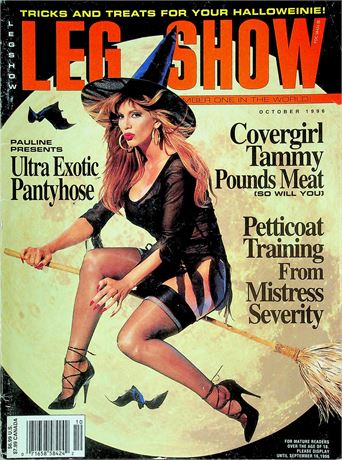 Leg Show Magazine Ft. Tammy & Mistress Severity October 1996 073125RP-