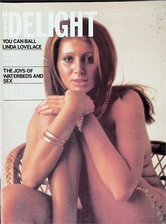 Man's Delight Magazine ft. Vickie, Veronica Feb 1976 120525AKP-26