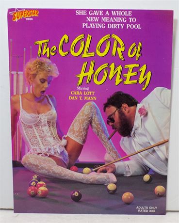 Cara Lott & Dan T Mann in The Color of Honey, Superstar 1987 Promo Slick Ad Sheet 051925WP-40