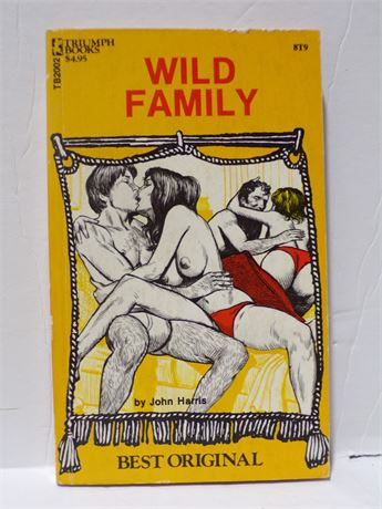 Wild Family by John Harris, Paperback Book 1976 Greenleaf Triumph TB2002 072825WP-77