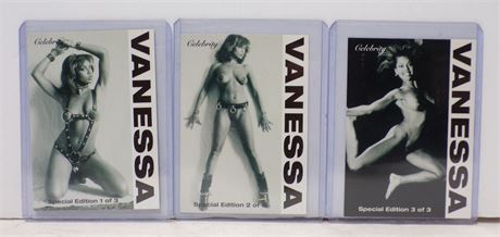 Vanessa Penthouse Celebrity Special Edition Collector Cards 1-3 Set 052625WP-i