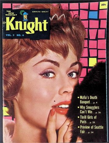 Knight Magazine ft. Carol Ann June 1962 102125AKP-17