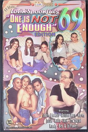 Lovin Spoonfuls One is Not Enough #69 ft. Lauren Phoenix, Autumn Haze VHS Ed Powers 102725AKVHS
