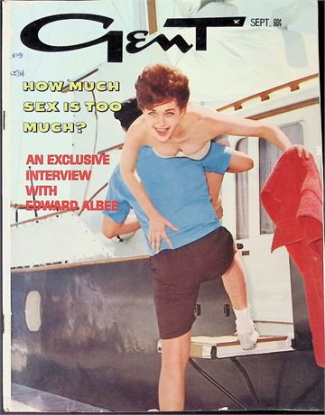 Gent Magazine w/ Lambert Frambeau, Edward Albee September 1965 011226AKP-62