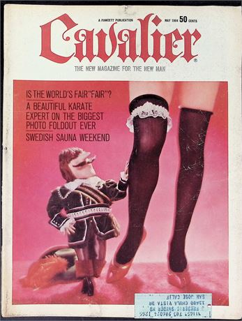 Cavalier Magazine ft. Yitzhawk Butterfield May 1964 111825AKP-10