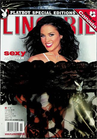 Playboy Special Editions Lingerie Magazine  Girls Of Canada  November 2002   062725lm-p