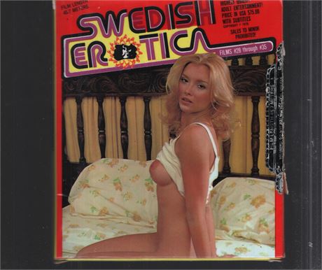 Swedish Erotica #28 Lustful Shower Regular 8mm Film Reel 1976 Vintage 052725CBVHS