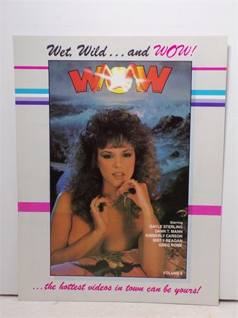 Gayle Sterling, Wet Wild and WOW Video Selection Promo Slick Ad Sheet 051925WP-52