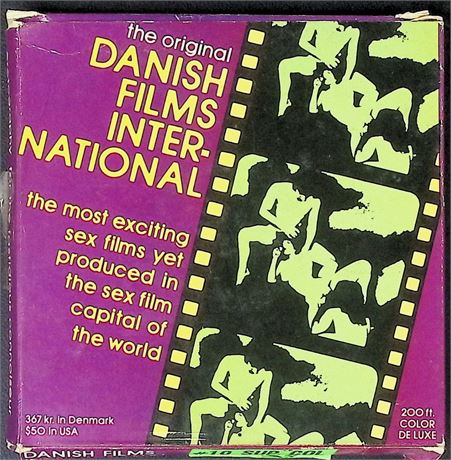 Danish Films International #10 Super 8mm Film 121525AKVHS2