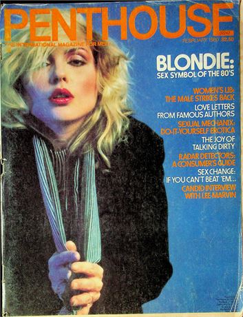 Penthouse Magazine Ft. Blondie & Lee Marvin February 1980 060325RP-