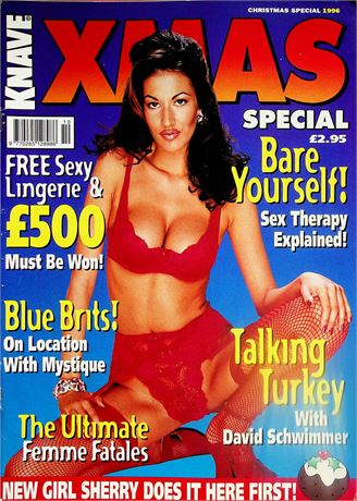 Knave Xmas Special Magazine Sangria, Martini, Brandy & More! 1996 052725lm-p