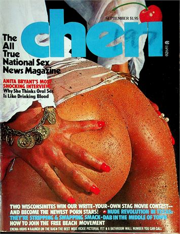 Cheri Magazine Ft. Anita Bryant & Randy Lynn September 1977 070825RP2-