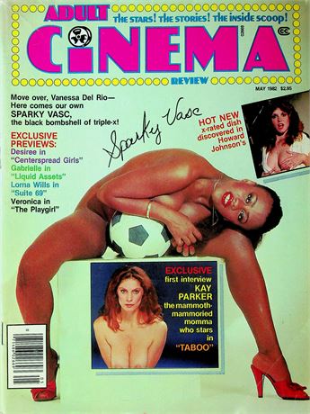 Adult Cinema Review Magazine Ft. Sparky Vasc & Kay Parker May 1982 092025RP-