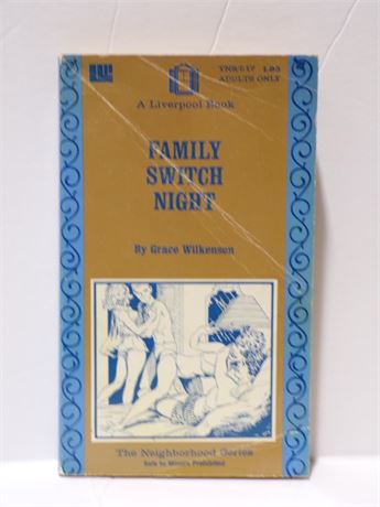 Family Switch Night by Grace Wilkenson, Paperback Novel 1972 Liverpool TNS/517 070225WP-50
