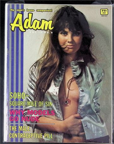 Adam Magazine ft. Caroline Munro June 1969 111825AKP-64
