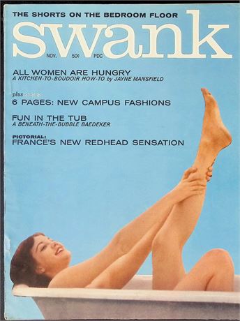 Swank Magazine ft. Suzanne Bechet Nov 1961 121925AKP-56