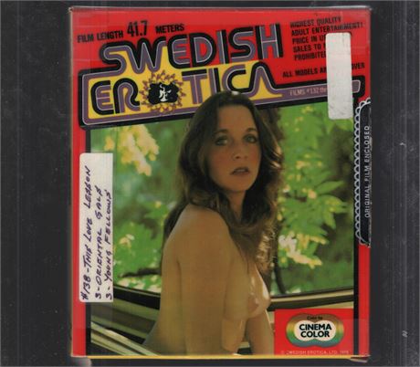 Swedish Erotica #138 This Love Session Regular 8mm Film Reel 1978 Vintage 060225CBVHS