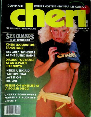 Cheri Magazine Ft. Lee Carrol November 1980 100725RP2-