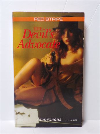 The Devil's Advocate by Anonymous, Paperback Book 1989 Red Stripe 21 070925WP-37