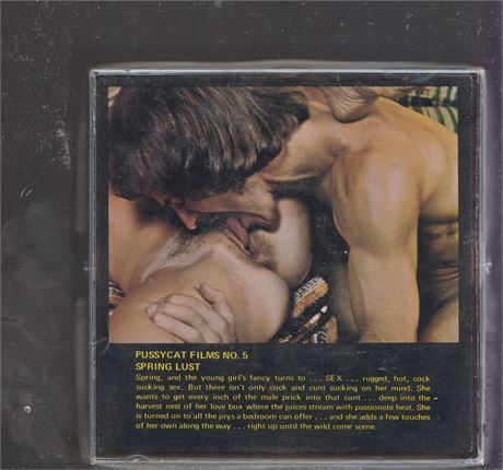 Pussycat Films #5 Spring Lust Gina Bedell Super 8mm Film Reel Vintage 072525AVHS2