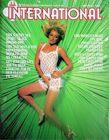 Club International Magazine  Skatebroad and More Beautiful Girls  February 1977     061425lm-p