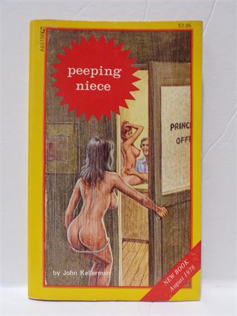 Peeping Niece by John Kelierman, Paperback Book 1978 Greenleaf AB5156 072825WP-42